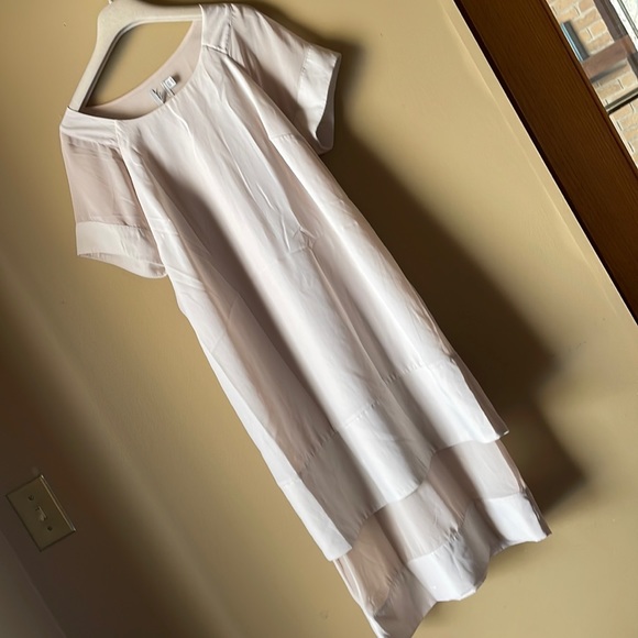 H&M Dresses & Skirts - H&M sheer mullet dress sz6 beige